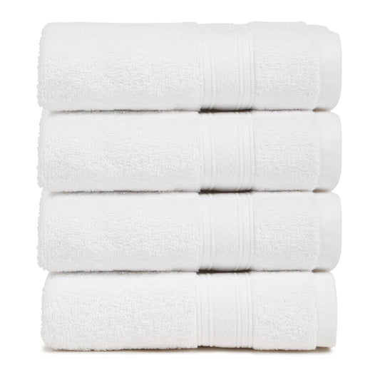 Premium 4 Piece Cotton Towel Set (Bath, Hand & Face)