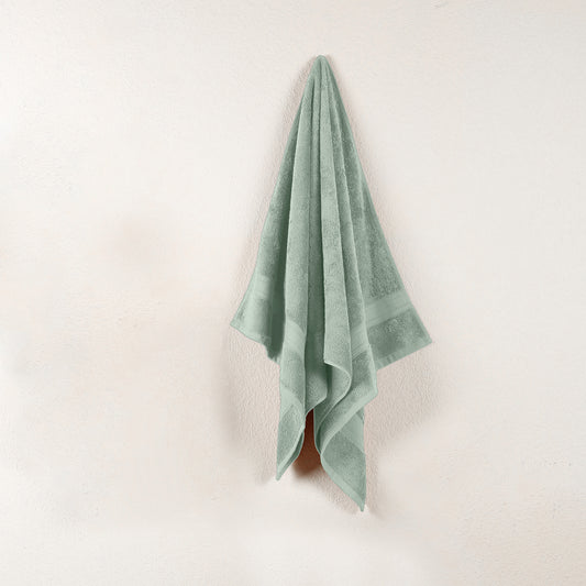 Premium Aqua Green Colour 500 GSM 100% Cotton Bath Towel