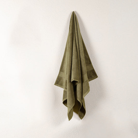 Premium Brown Colour 500 GSM 100% Cotton Bath Towel
