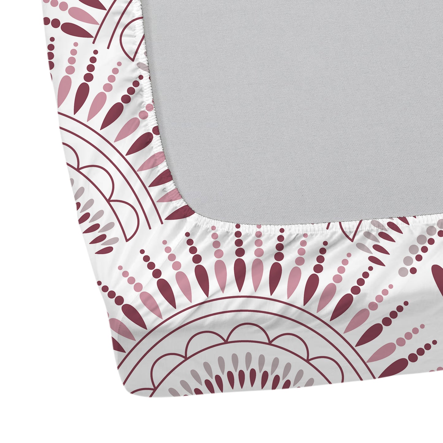 Timeless Ethnic Pattern Bedsheet with Pillow Cover (King Size)
