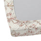 Fresh Bloom Blush Beige Cotton Bedsheet with Pillow Cover (King Size)