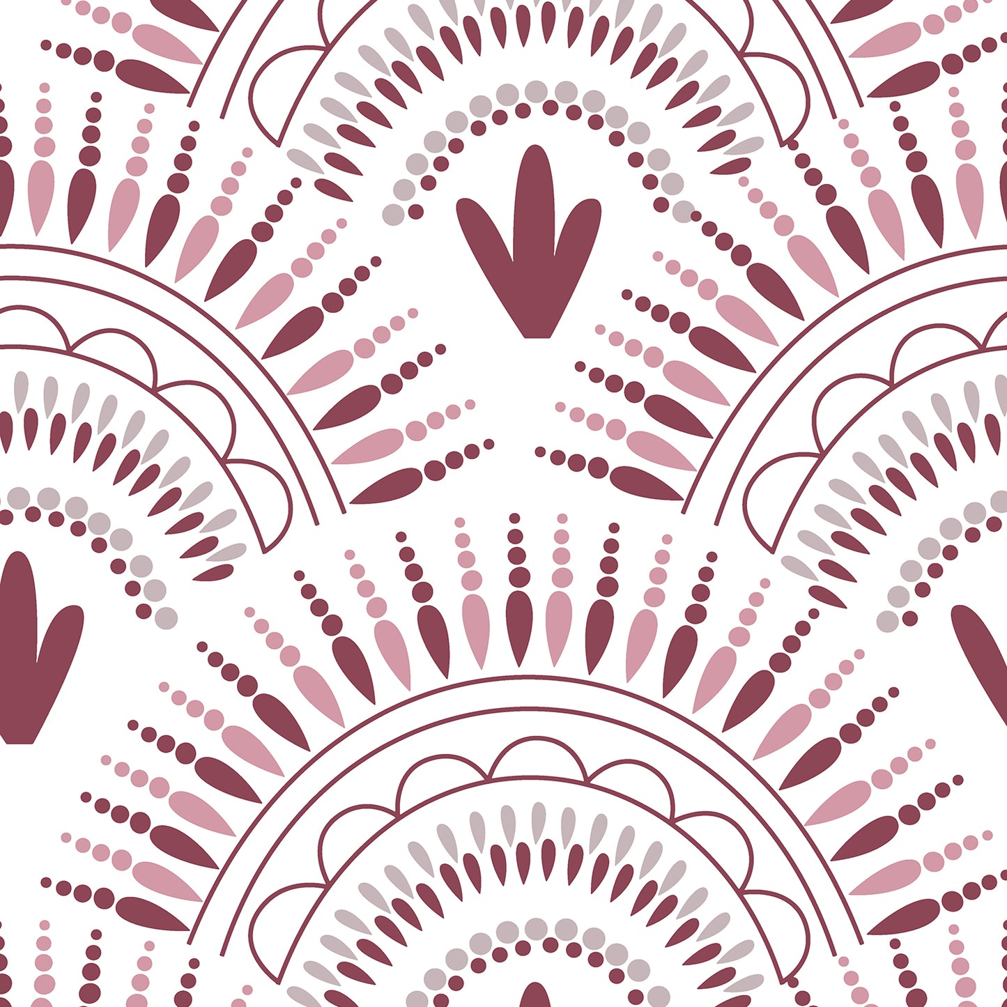 Timeless Ethnic Pattern Bedsheet with Pillow Cover (King Size)