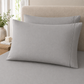 400 Thread Count 100% Organic Cotton Merrow Design Grey Mist – Grey Mist Premium Bedsheet King Size
