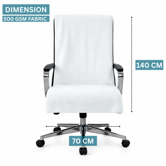 Premium 500 GSM Cotton Office Chair Towel