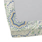 Heritage Mandala Blue Cotton Bedsheet with Pillow Cover (King Size)