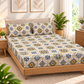 Cotton 300 TC Sateen Ivory Colour Bedsheet Set for King Size – Soft, Durable & Long-Lasting