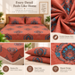 Cotton 300 TC Sateen Coral Pink Colour Bedsheet Set for King Size – Soft, Durable & Long-Lasting