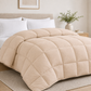 Solid Baby Pink Microfiber Comforter – 220 GSM All-Season AC Comforter & Blanket