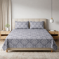 Royal Floral Design Bedsheet Set (King Size)