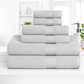 Premium 6 Piece Cotton Towel Set (Bath, Hand & Face)