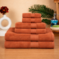 Premium 6 Piece Cotton Towel Set (Bath, Hand & Face)