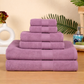 Premium 6 Piece Cotton Towel Set (Bath, Hand & Face)