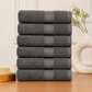 Premium 500 GSM 100% Cotton Dark Grey Colour Hand Towels