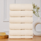 Premium 500 GSM 100% Cotton Cream Colour Hand Towels