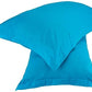 Blue Floral Printed Queen Flat Bedsheet with 2 Pillow Covers