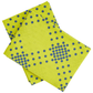 Lime Green Geometric Printed Pillow Cover Set of 2