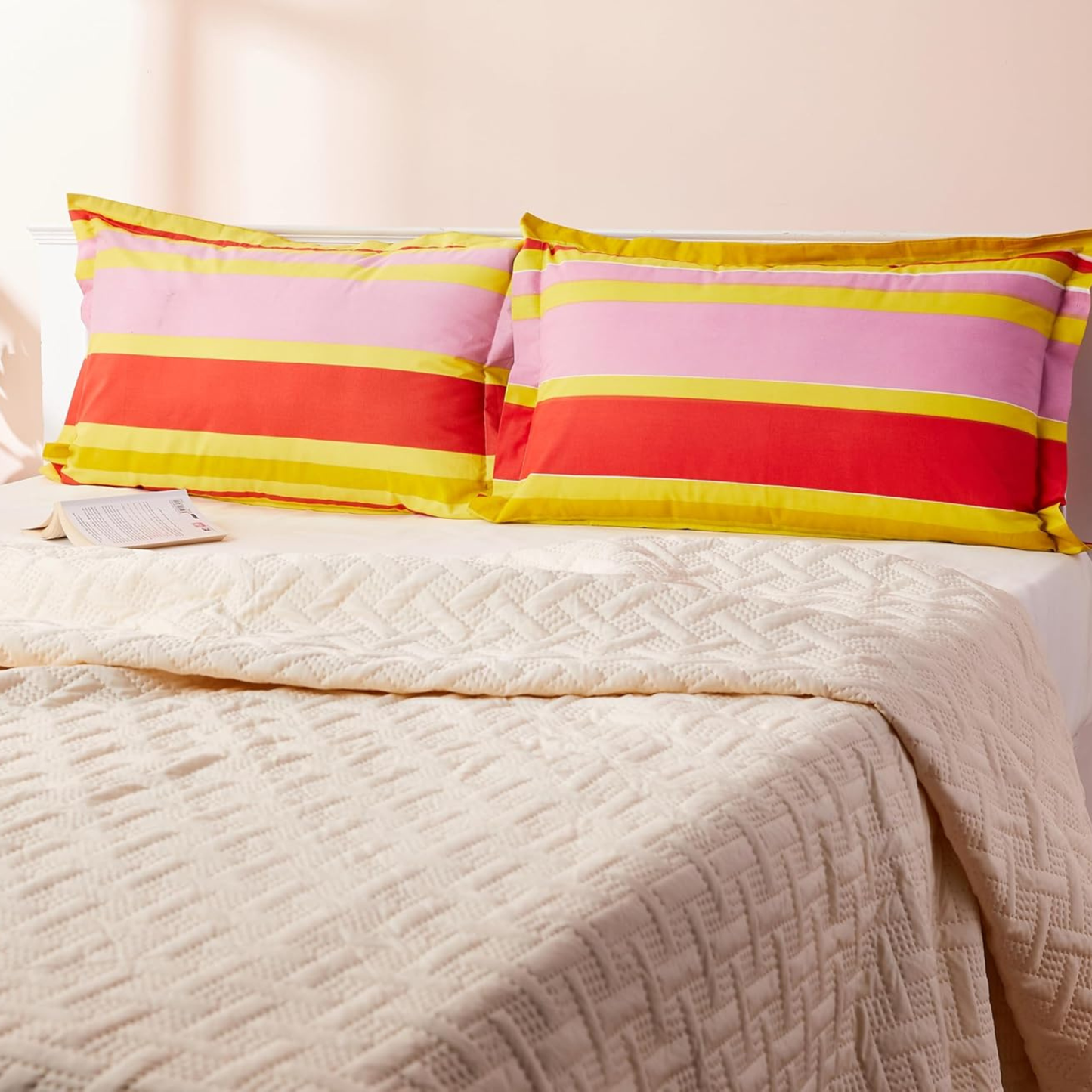 Sunset Stripe Printed Pillow Cover Set of 2