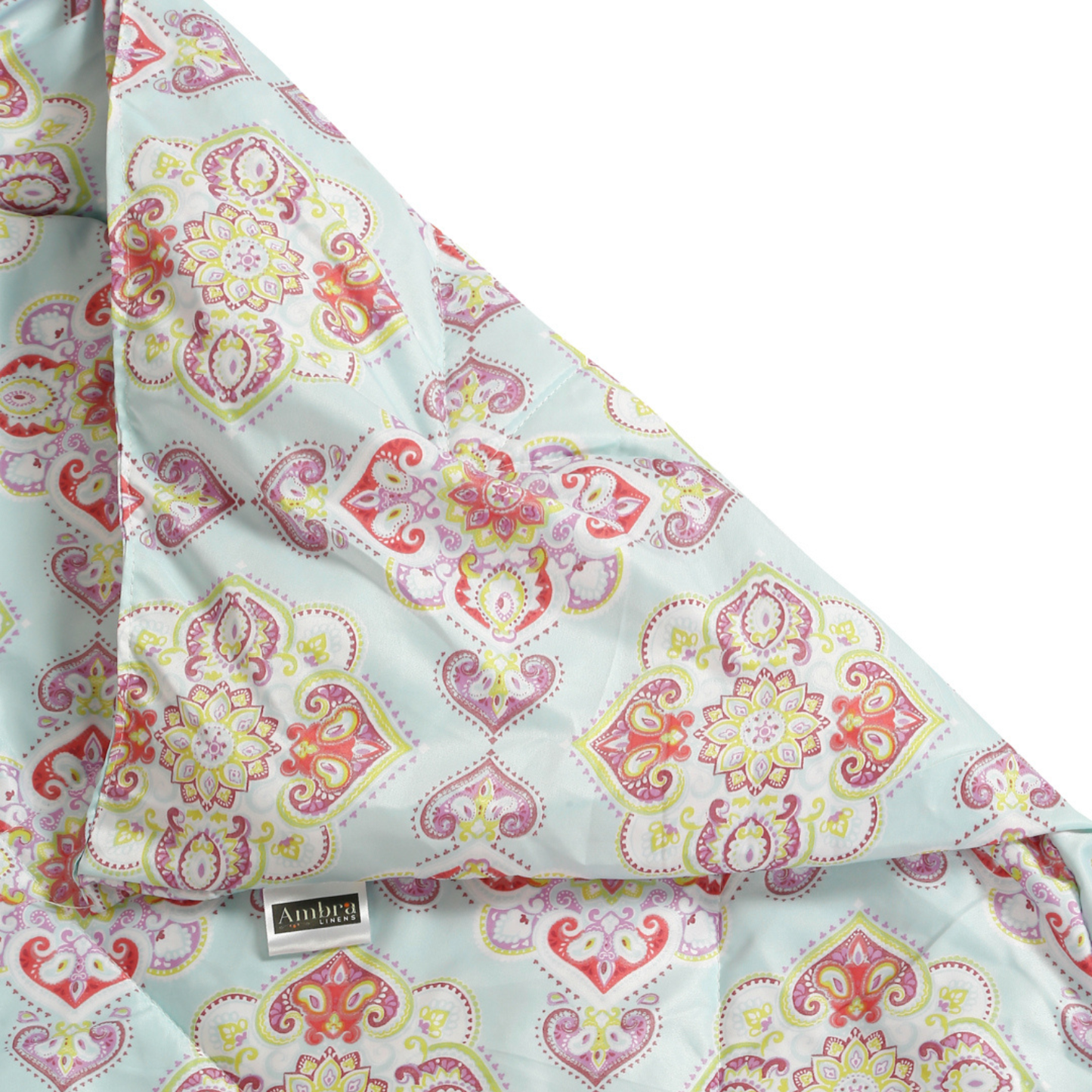 Grey Ethnic Printed Comforter – 1 Piece