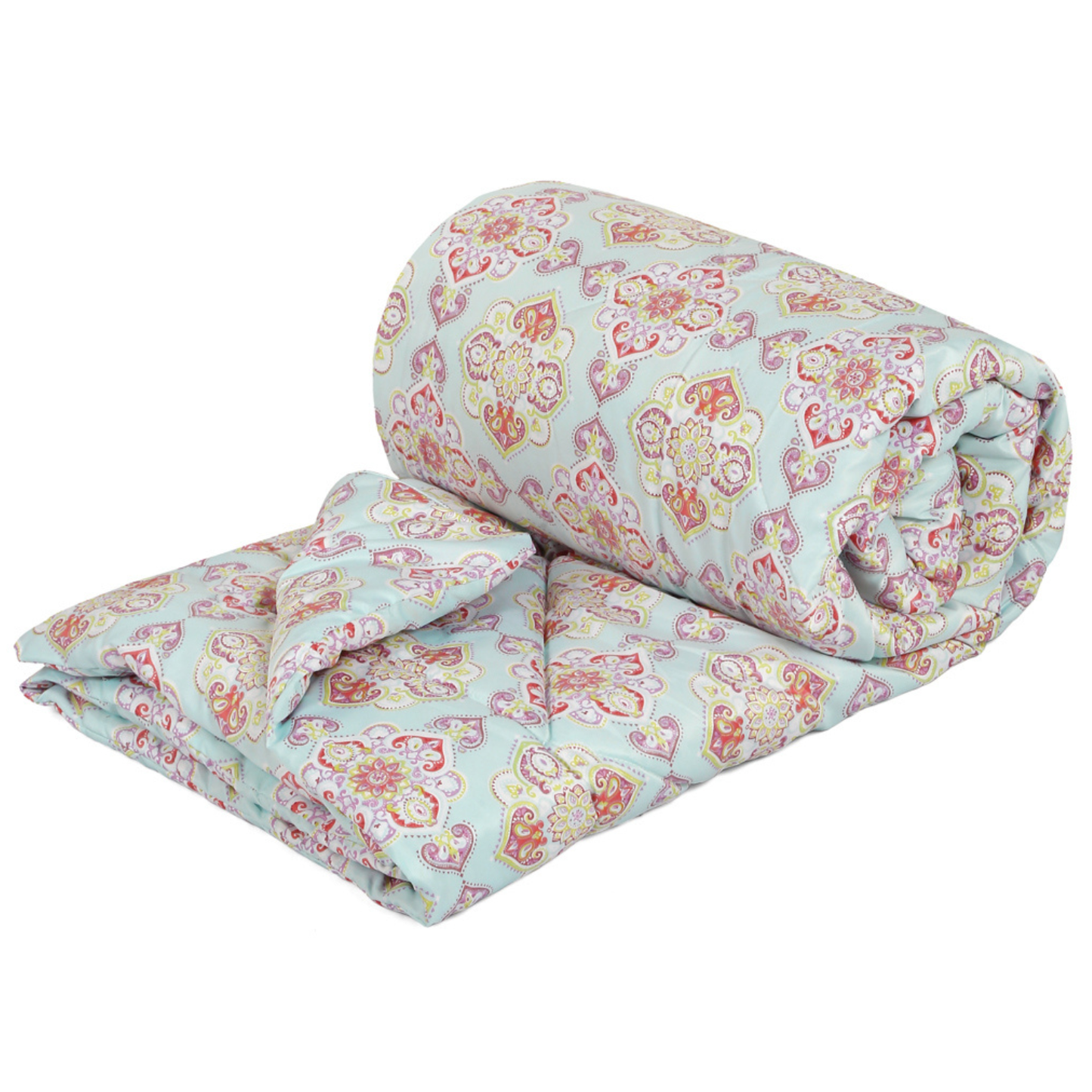 Grey Ethnic Printed Comforter – 1 Piece
