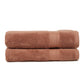 Premium Dark Rust Colour 500 GSM 100% Cotton Bath Towel