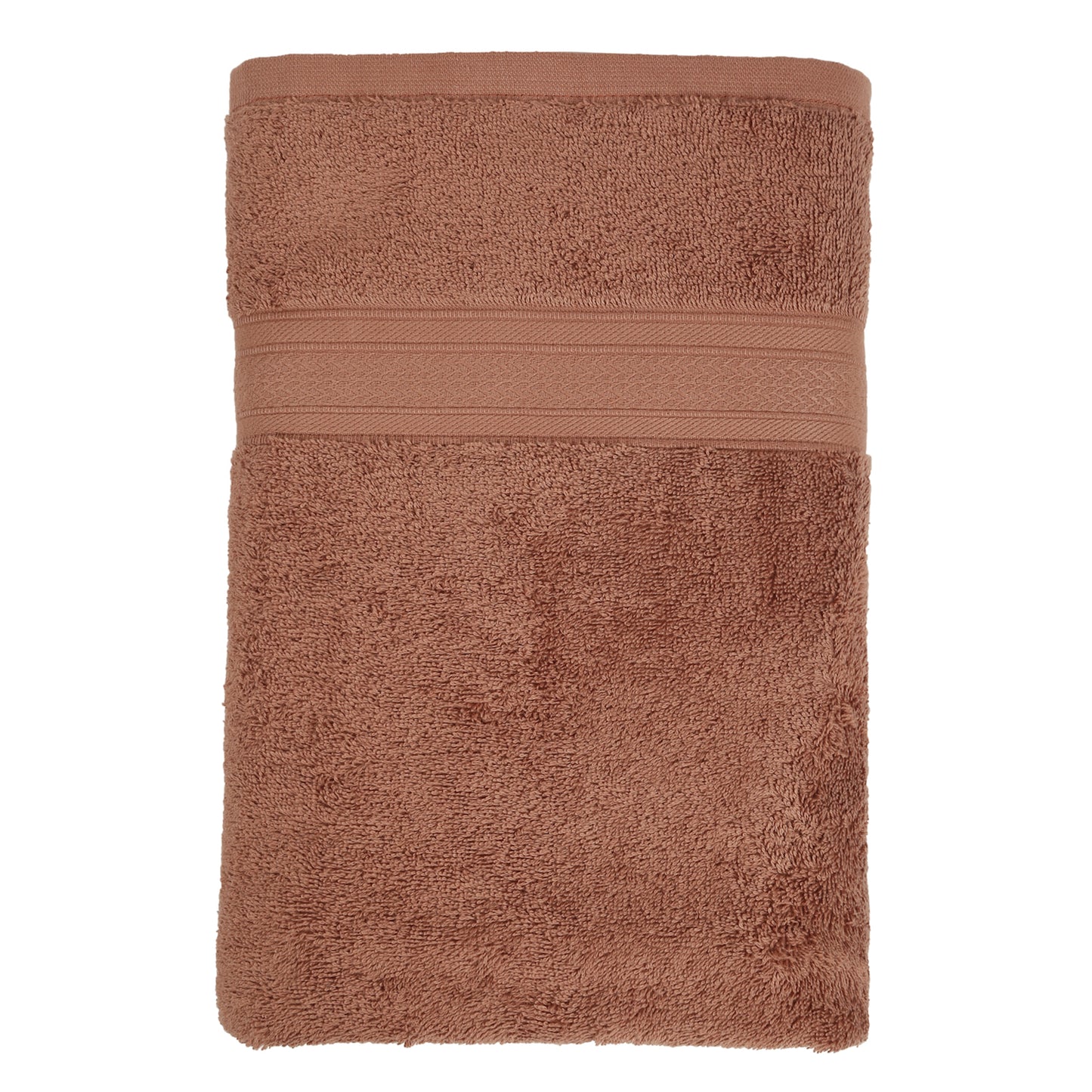 Premium 500 GSM 100% Cotton Dark Rust Colour Hand Towels (Pack of 4)