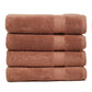 Premium Dark Rust Colour 500 GSM 100% Cotton Bath Towel
