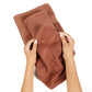 Premium 6 Piece Dark Rust Colour Cotton Towel Set (Bath, Hand & Face)