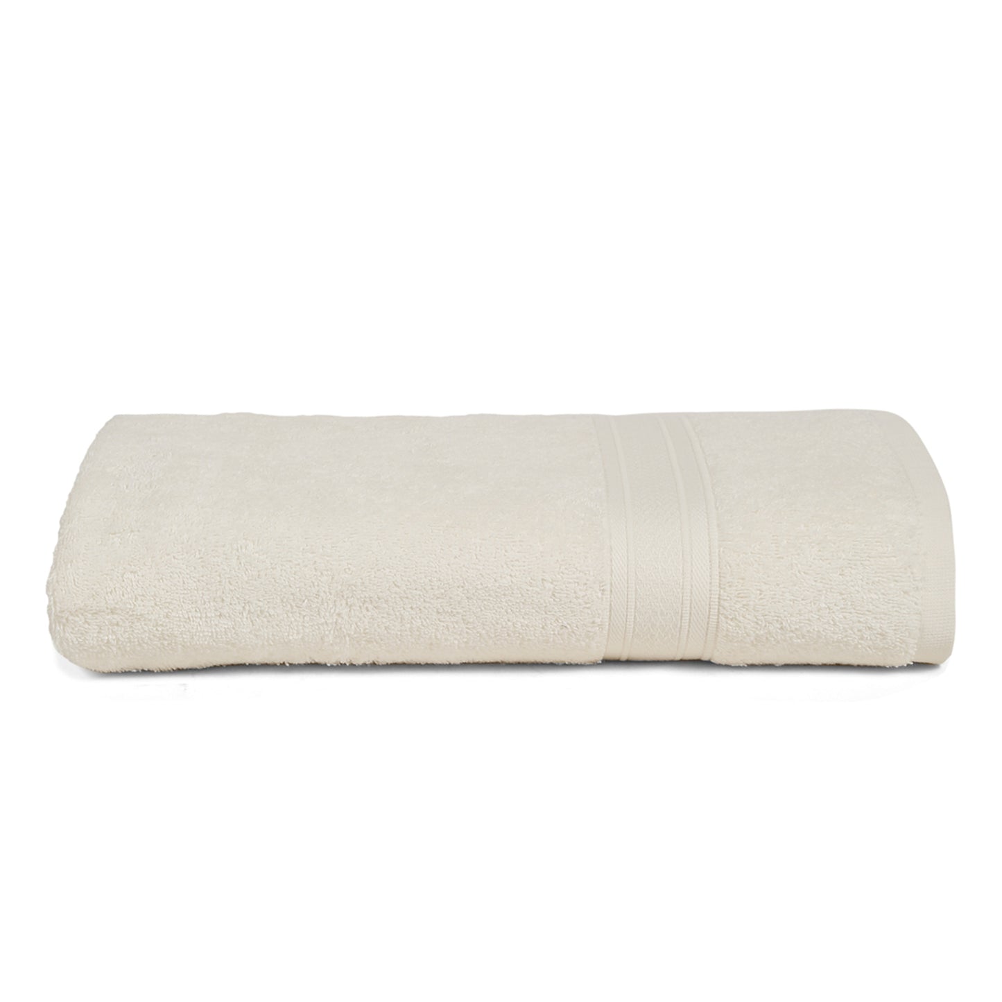 Premium Cream Colour 500 GSM 100% Cotton Bath Towel
