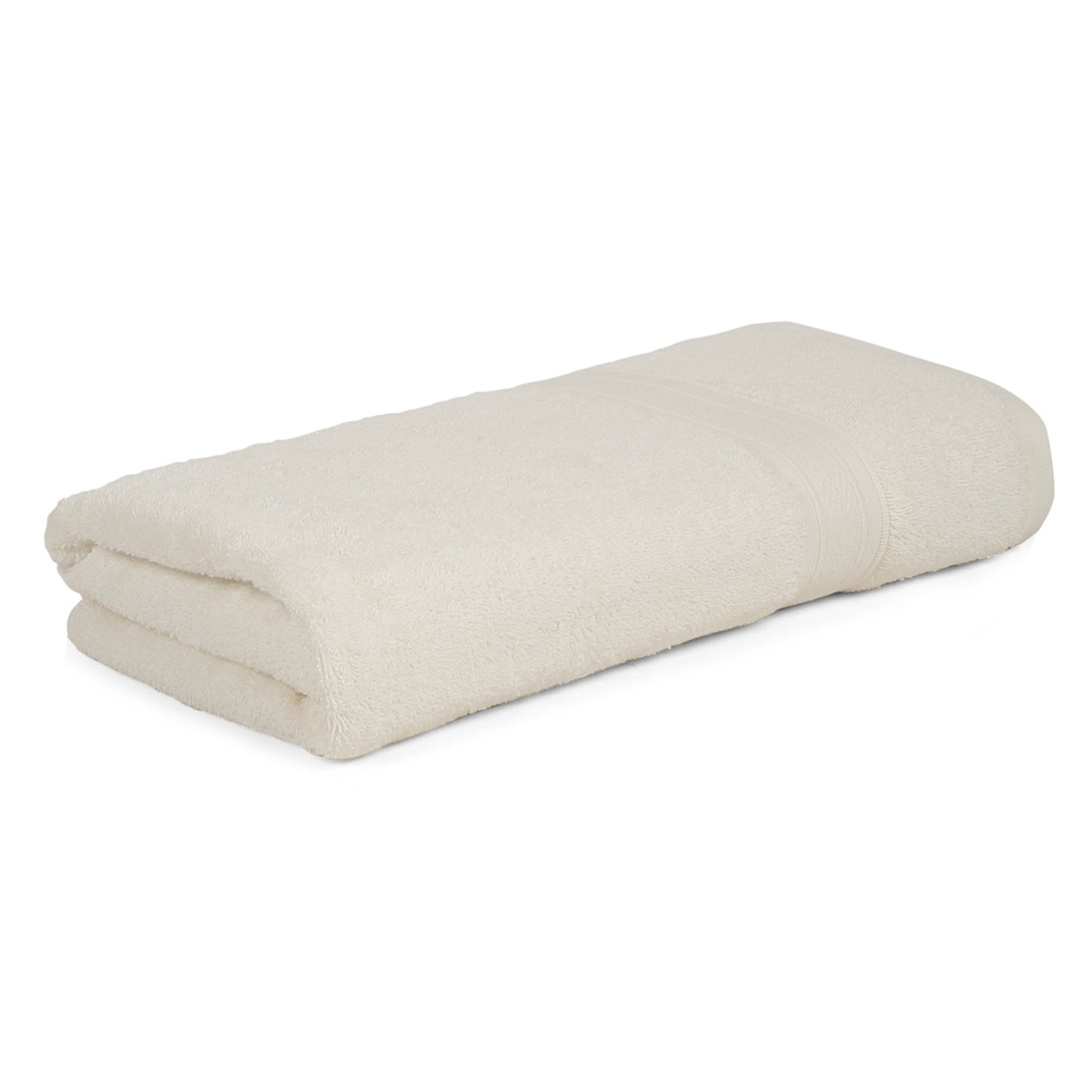 Premium Cream Colour 500 GSM 100% Cotton Bath Towel