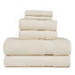 Premium 6 Piece Cream Colour Cotton Towel Set (Bath, Hand & Face)