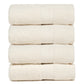 Premium 4 Piece Cotton Towel Set (Bath, Hand & Face)