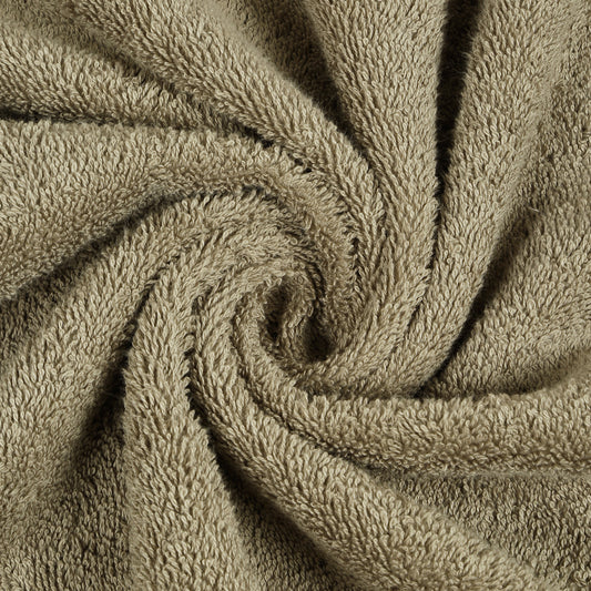 Premium 500 GSM 100% Cotton Brown Colour Hand Towels (Pack of 4)