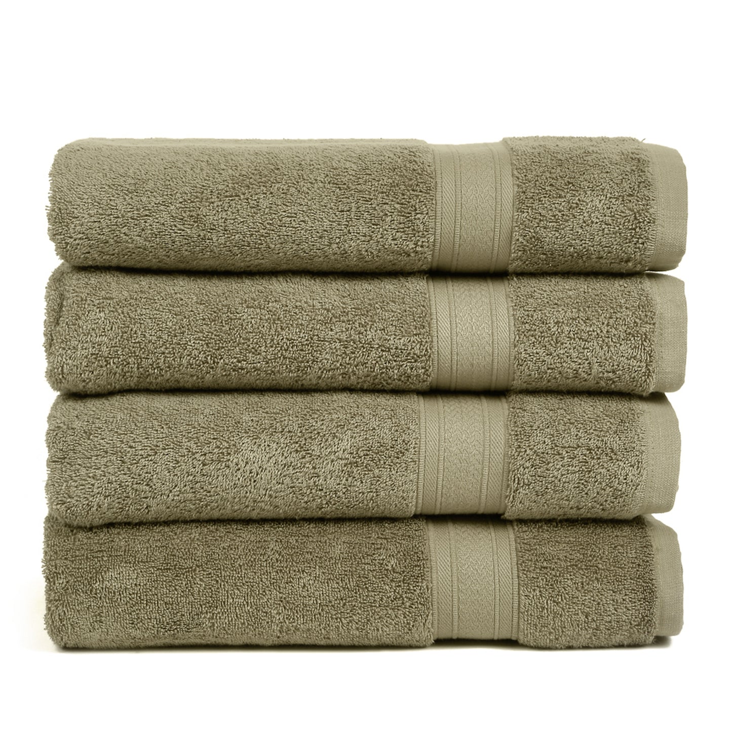 Premium Brown Colour 500 GSM 100% Cotton Bath Towel