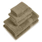 Premium 6 Piece Brown Colour Cotton Towel Set (Bath, Hand & Face)