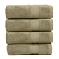 Premium 500 GSM 100% Cotton Brown Colour Hand Towels (Pack of 4)