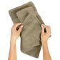 Premium 6 Piece Brown Colour Cotton Towel Set (Bath, Hand & Face)