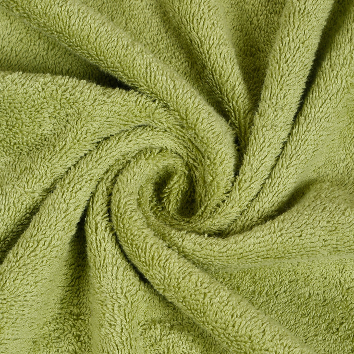 Premium Summer Green Colour 500 GSM 100% Cotton Bath Towel