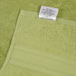 Premium 500 GSM 100% Cotton Summer Green Colour Hand Towels (Pack of 4)