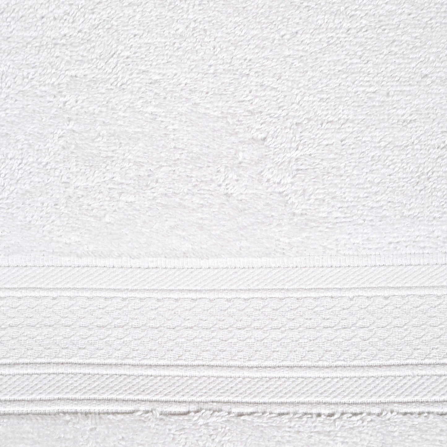Premium White Colour 500 GSM 100% Cotton Bath Towel