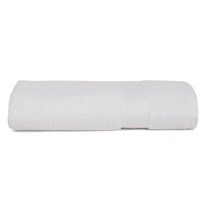 Premium White Colour 500 GSM 100% Cotton Bath Towel