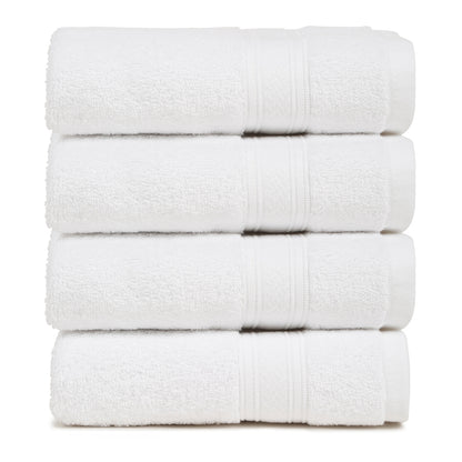 Premium 4 Piece Cotton Towel Set (Bath, Hand & Face)
