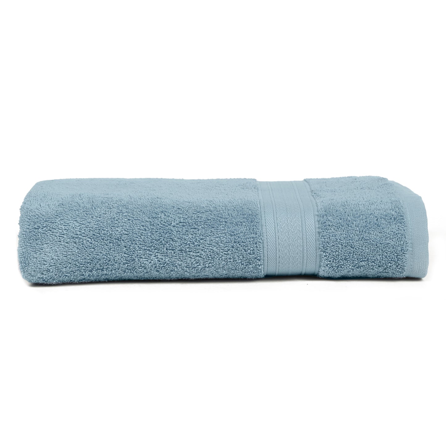 Premium Sky Blue Colour 500 GSM 100% Cotton Bath Towel
