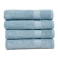 Premium Sky Blue Colour 500 GSM 100% Cotton Bath Towel