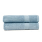 Premium Sky Blue Colour 500 GSM 100% Cotton Bath Towel