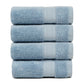 Premium 4 Piece Cotton Towel Set (Bath, Hand & Face)