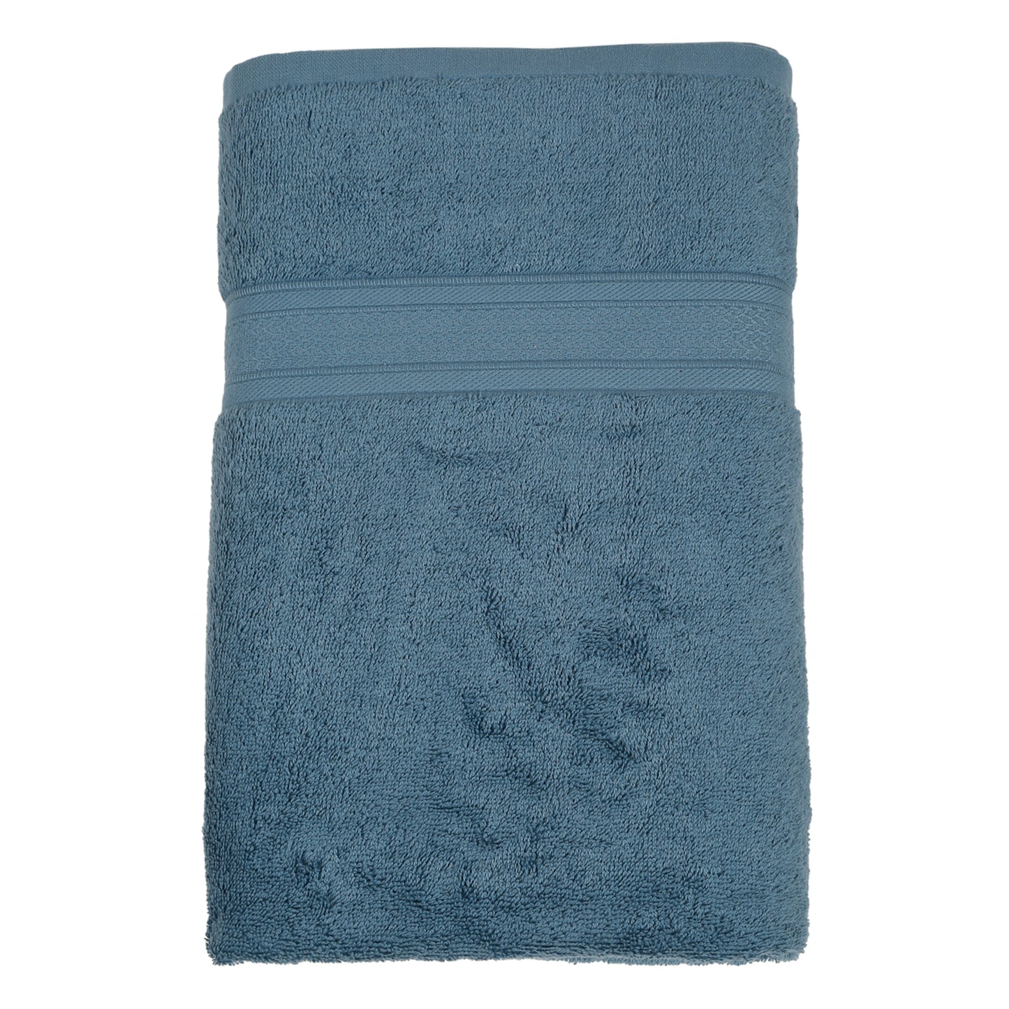 Premium 500 GSM 100% Cotton Dark Blue Colour Hand Towels (Pack of 4)