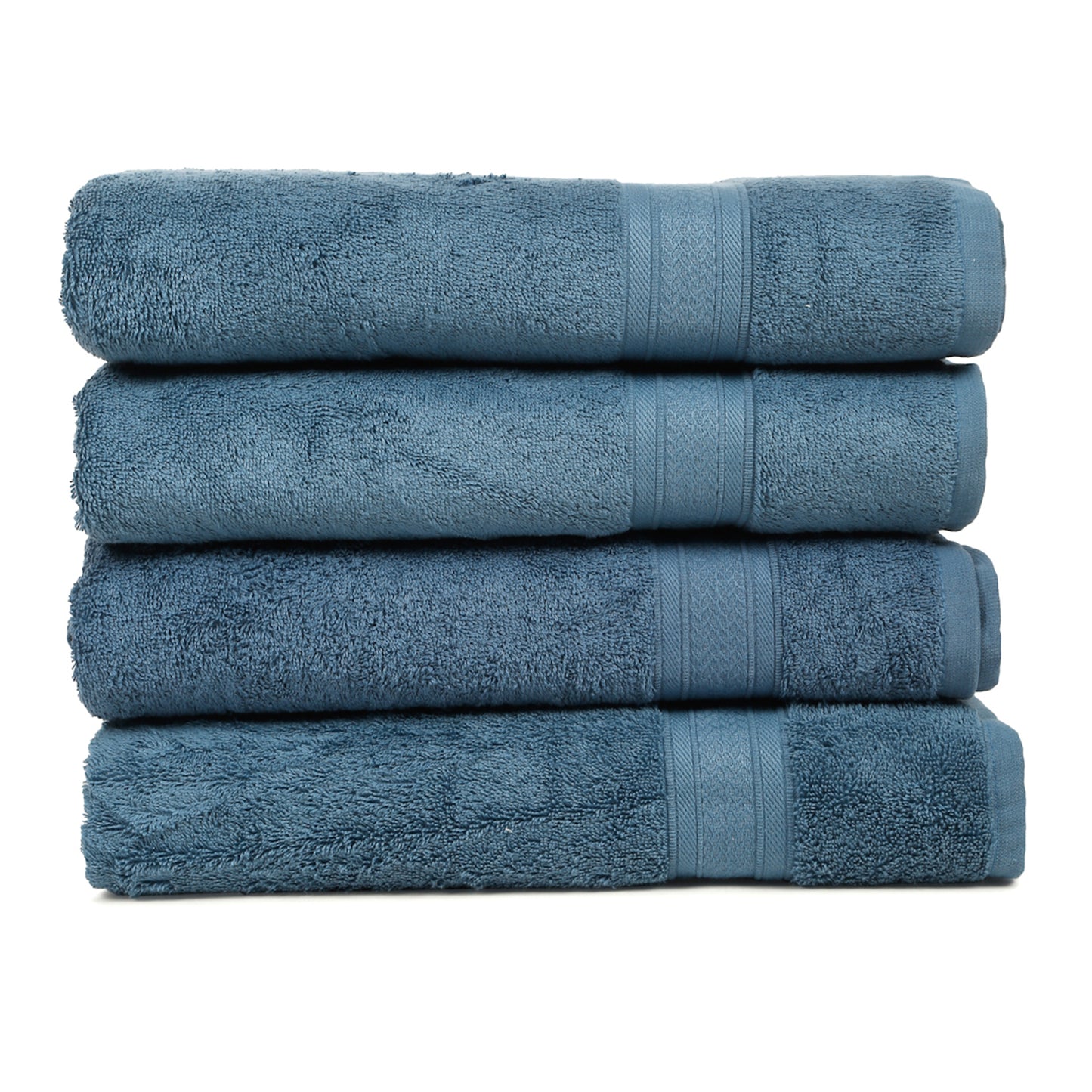 Premium Dark Blue Colour 500 GSM 100% Cotton Bath Towel