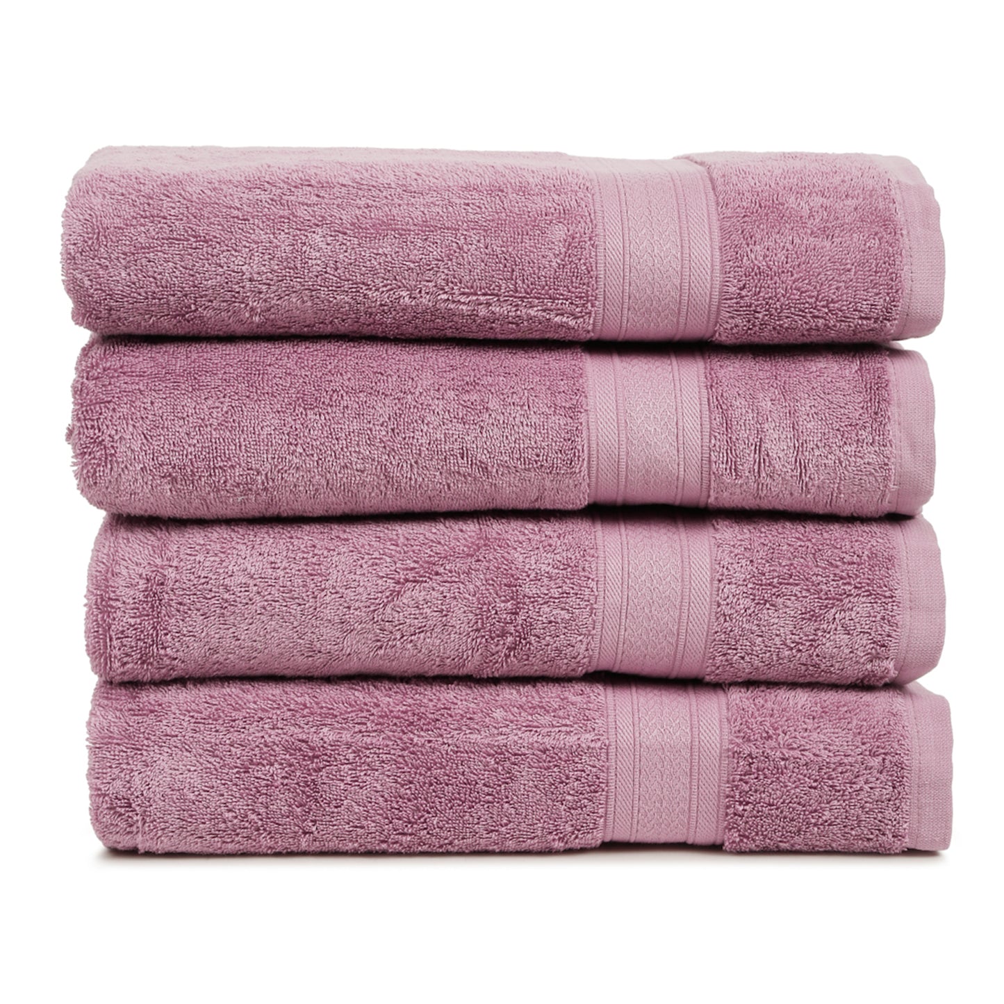 Premium Lilac Colour 500 GSM 100% Cotton Bath Towel