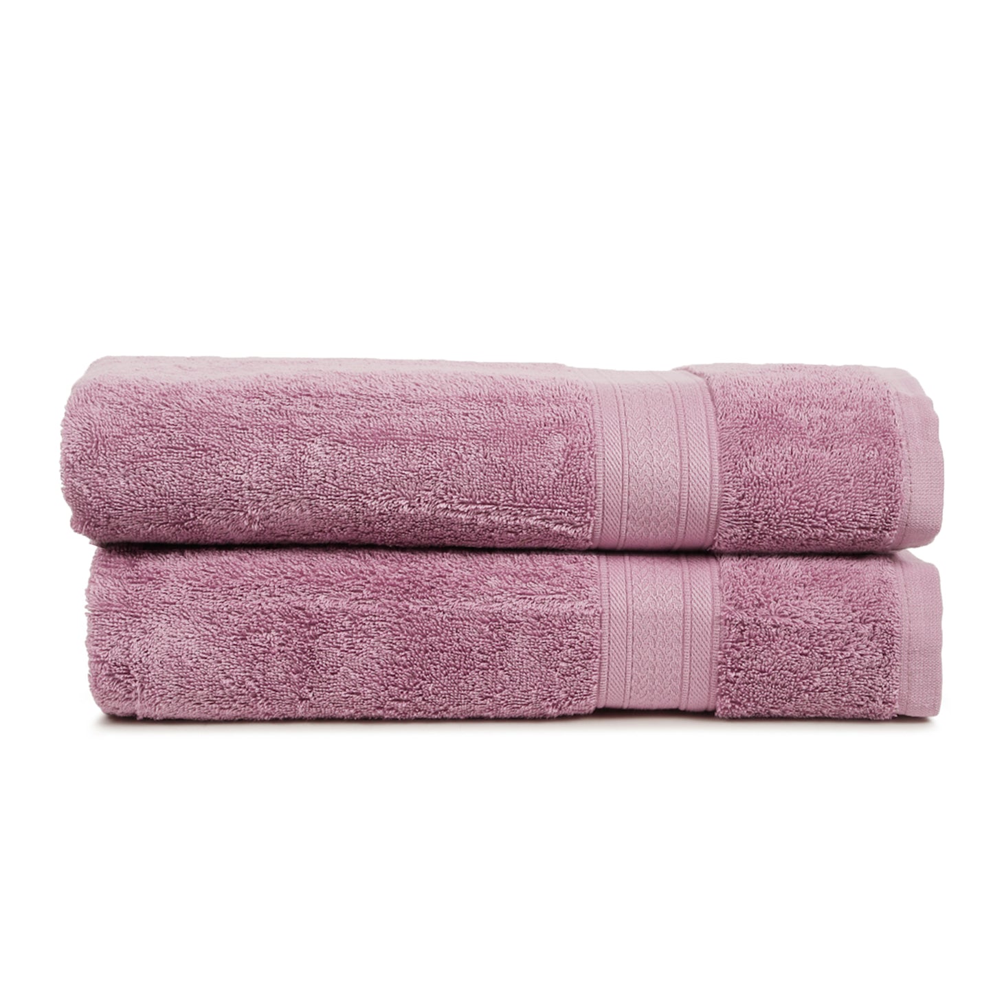 Premium Lilac Colour 500 GSM 100% Cotton Bath Towel