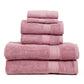 Premium 6 Piece Lilac Colour Cotton Towel Set (Bath, Hand & Face)